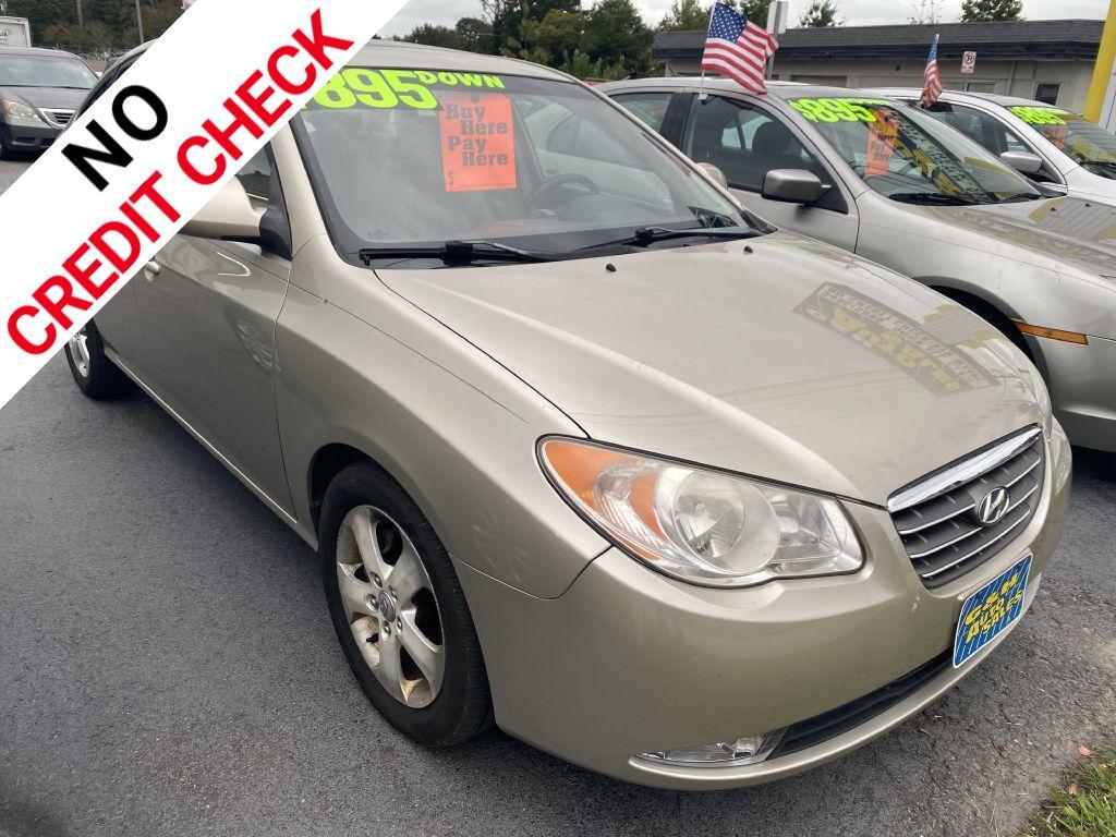 2007 TAN HYUNDAI ELANTRA GLS (KMHDU46D07U) with an 2.0L engine, Automatic transmission, located at 930 E Little Creek Road, Norfolk, VA, 23518, (757) 588-0420, 36.915051, -76.244408 - Photo#0