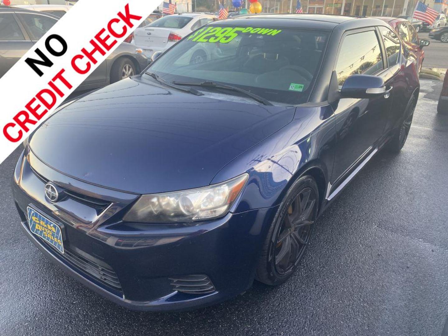 2012 BLUE SCION TC (JTKJF5C78C3) with an 2.5L engine, Automatic transmission, located at 930 E Little Creek Road, Norfolk, VA, 23518, (757) 588-0420, 36.915051, -76.244408 - Photo#0