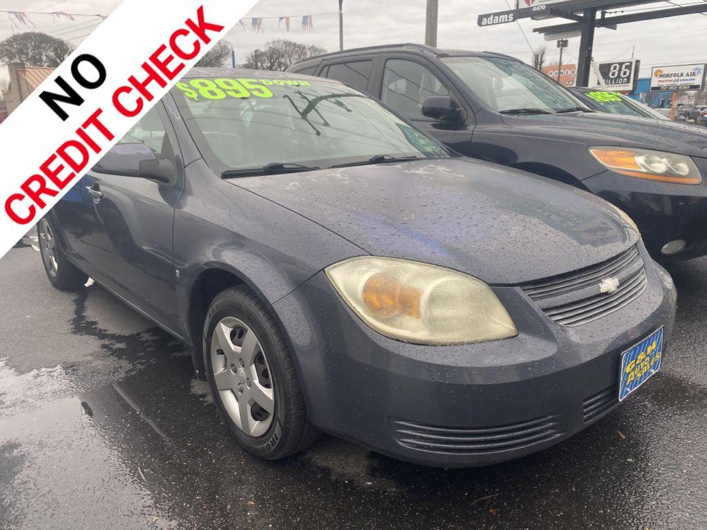 2008 GRAY CHEVROLET COBALT LT (1G1AL58F587) with an 2.2L engine, Automatic transmission, located at 930 E Little Creek Road, Norfolk, VA, 23518, (757) 588-0420, 36.915051, -76.244408 - Photo#0