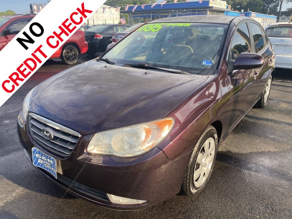 2007 PURPLE HYUNDAI ELANTRA GLS (KMHDU46D77U) with an 2.0L engine, Automatic transmission, located at 930 E Little Creek Road, Norfolk, VA, 23518, (757) 588-0420, 36.915051, -76.244408- Photo#0
