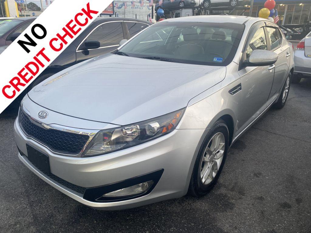 2012 SILVER KIA OPTIMA LX (KNAGM4A76C5) with an 2.4L engine, Automatic transmission, located at 930 E Little Creek Road, Norfolk, VA, 23518, (757) 588-0420, 36.915051, -76.244408 - Photo#0