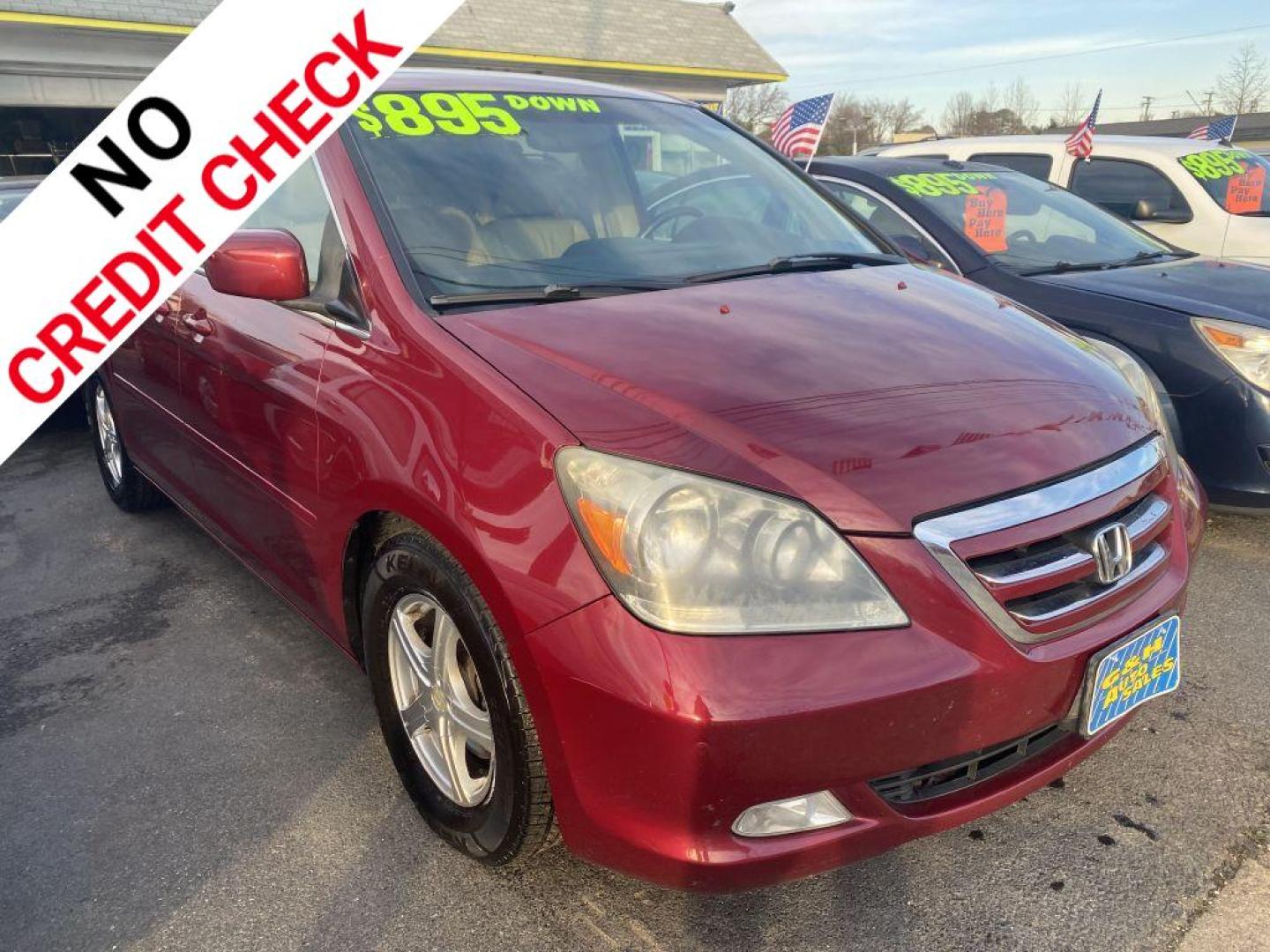 2006 BURG HONDA ODYSSEY TOURING (5FNRL38866B) with an 3.5L engine, Automatic transmission, located at 930 E Little Creek Road, Norfolk, VA, 23518, (757) 588-0420, 36.915051, -76.244408 - Photo#0