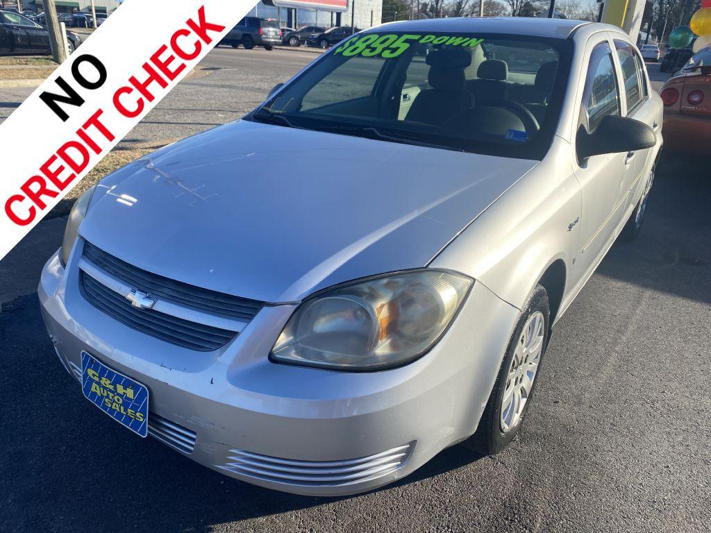 2009 SILVER CHEVROLET COBALT LS (1G1AS58H897) with an 2.2L engine, Automatic transmission, located at 930 E Little Creek Road, Norfolk, VA, 23518, (757) 588-0420, 36.915051, -76.244408 - Photo#0