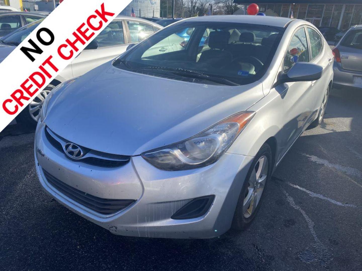 2013 SILVER HYUNDAI ELANTRA GLS (5NPDH4AE0DH) with an 1.8L engine, Automatic transmission, located at 930 E Little Creek Road, Norfolk, VA, 23518, (757) 588-0420, 36.915051, -76.244408 - Photo#0
