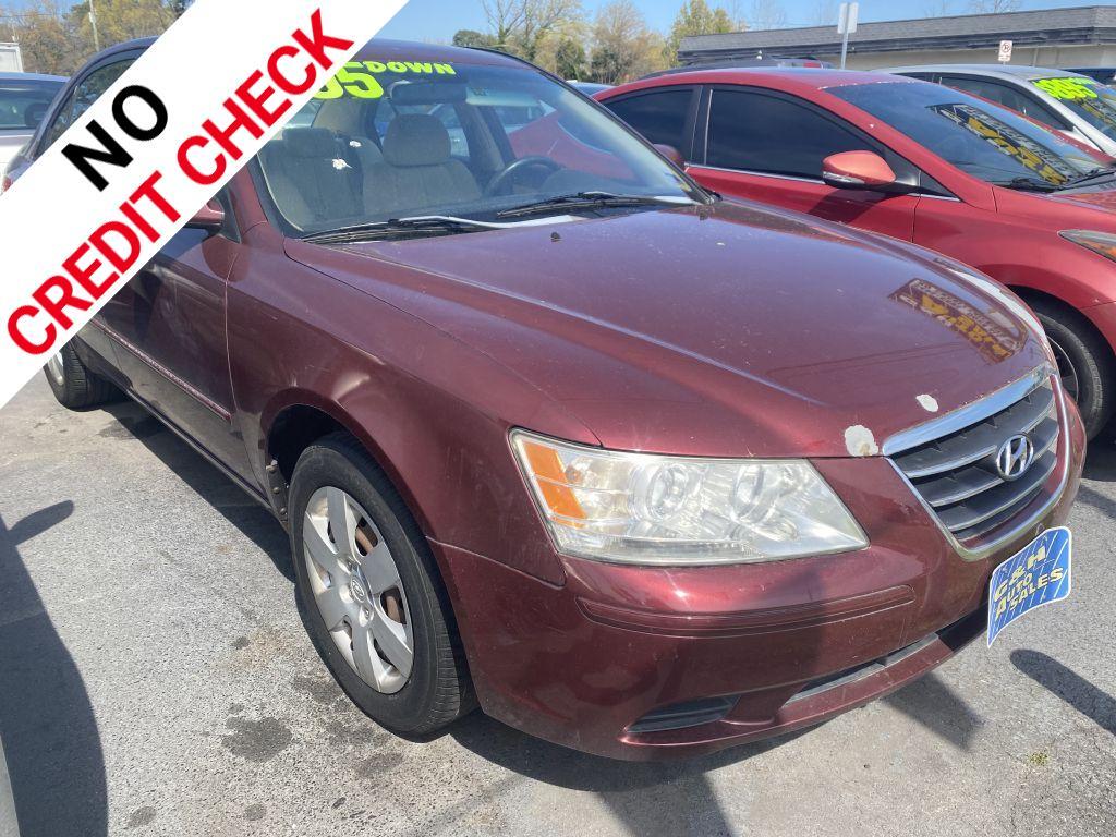2010 BURG HYUNDAI SONATA GLS (5NPET4AC7AH) with an 2.4L engine, 5-Speed Manual transmission, located at 930 E Little Creek Road, Norfolk, VA, 23518, (757) 588-0420, 36.915051, -76.244408 - Photo#0