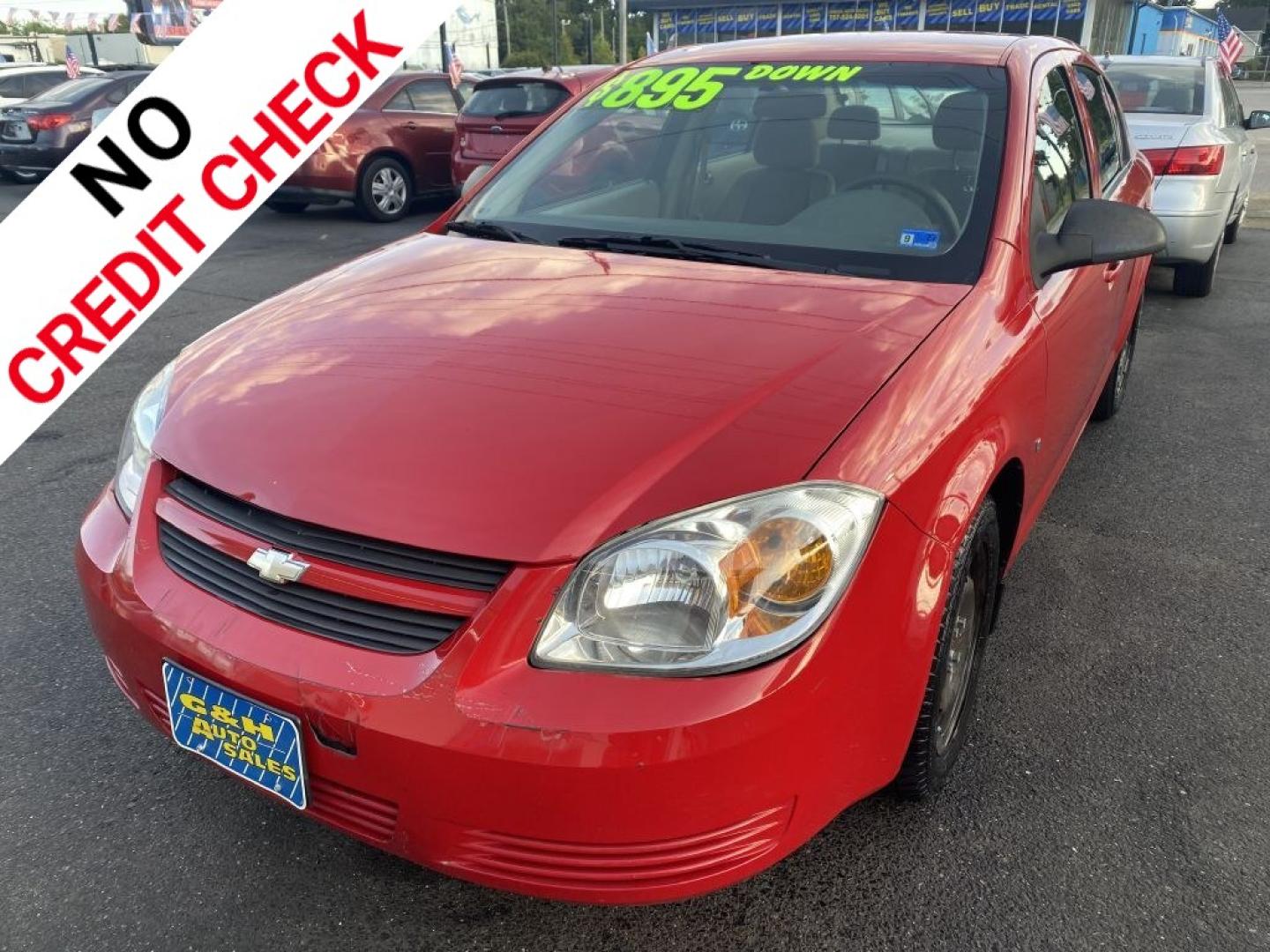 2007 RED CHEVROLET COBALT LS (1G1AK55F777) with an 2.2L engine, Automatic transmission, located at 930 E Little Creek Road, Norfolk, VA, 23518, (757) 588-0420, 36.915051, -76.244408- Photo#0