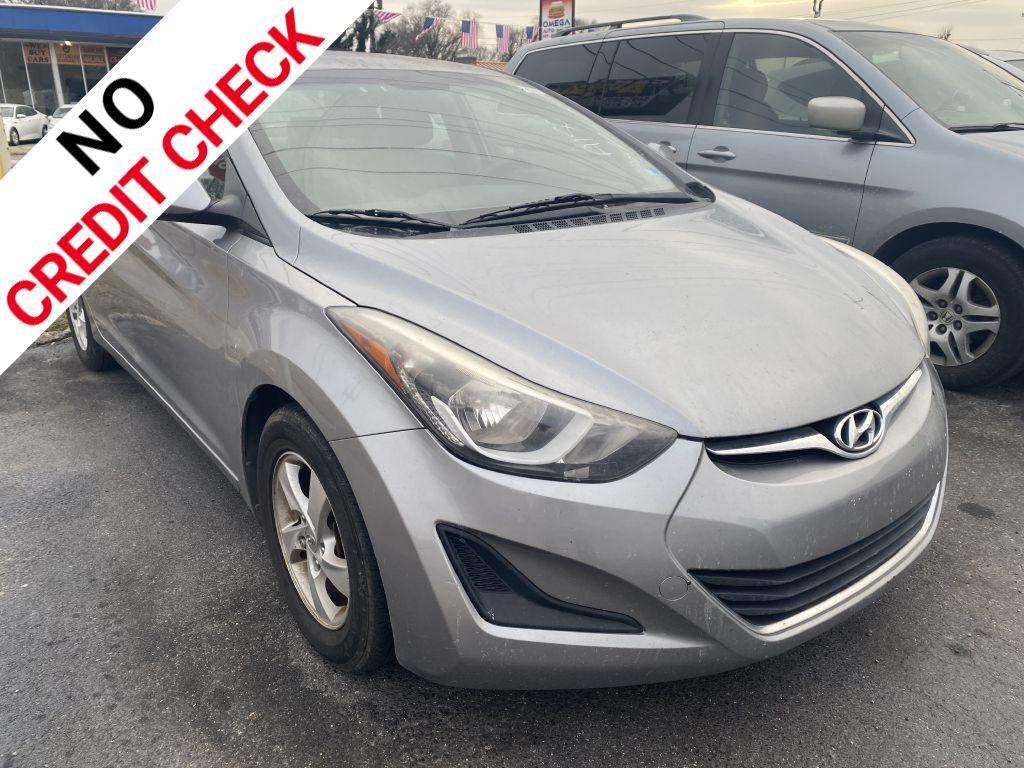 2014 GRAY HYUNDAI ELANTRA SE (KMHDH4AE6EU) with an 1.8L engine, Automatic transmission, located at 930 E Little Creek Road, Norfolk, VA, 23518, (757) 588-0420, 36.915051, -76.244408 - Photo#0