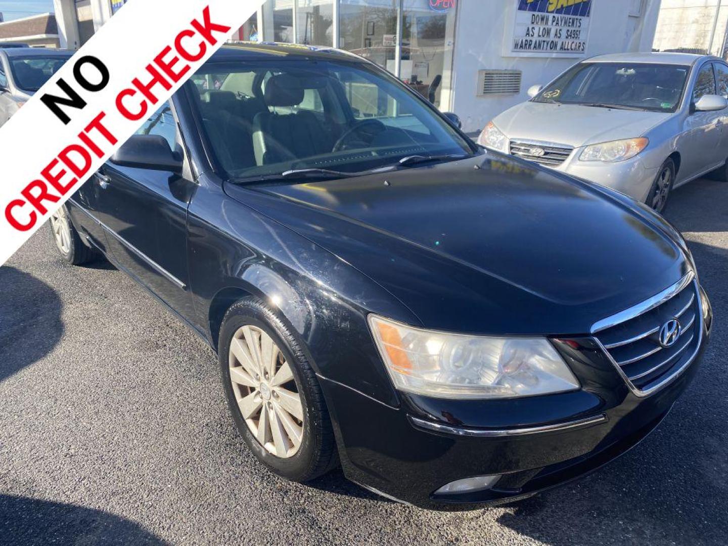 2009 BLACK HYUNDAI SONATA SE (5NPEU46F79H) with an 3.3L engine, Automatic transmission, located at 930 E Little Creek Road, Norfolk, VA, 23518, (757) 588-0420, 36.915051, -76.244408 - Photo#0