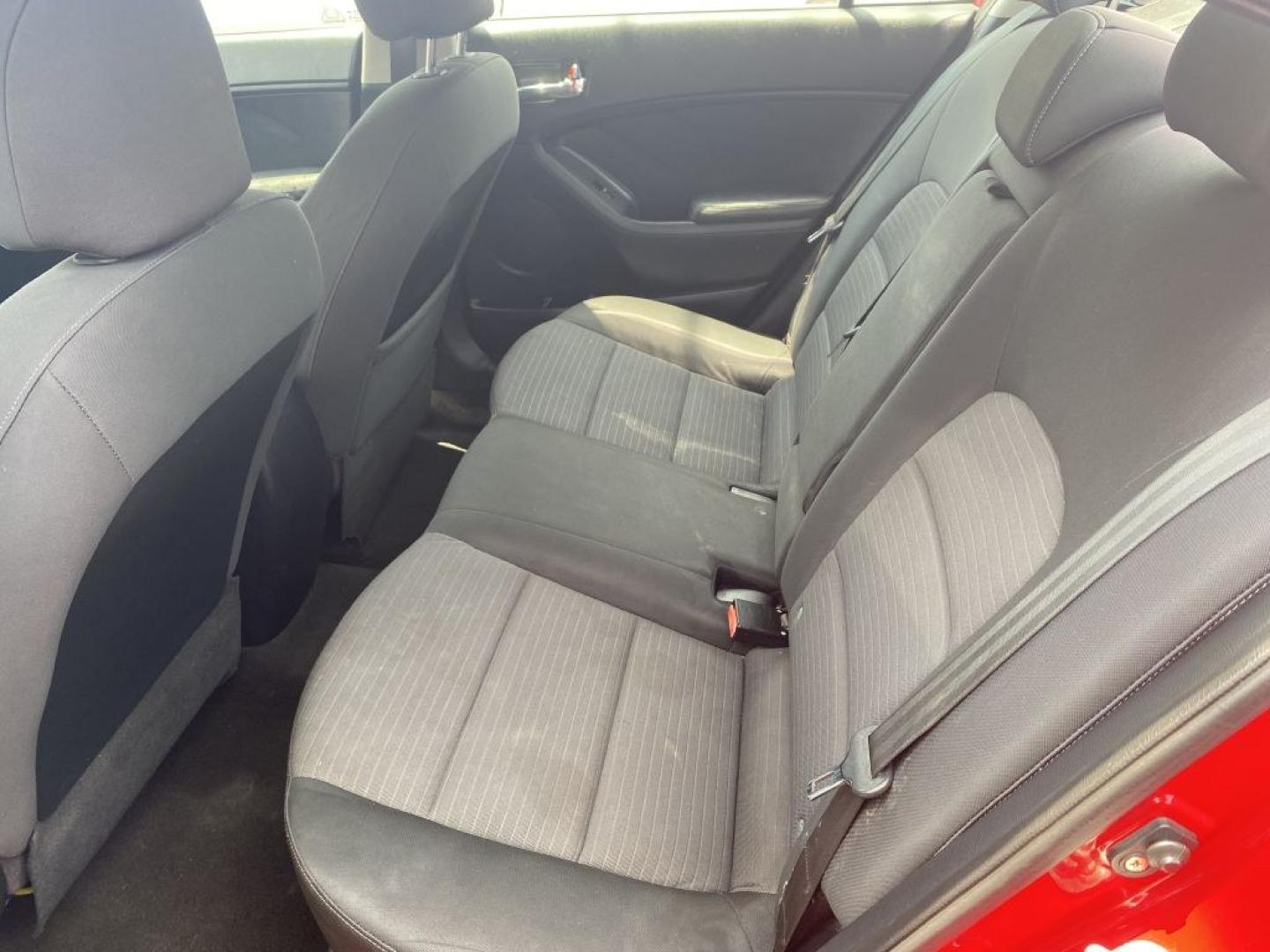 2014 RED KIA FORTE LX (KNAFX4A62E5) with an 1.8L engine, Automatic transmission, located at 930 E Little Creek Road, Norfolk, VA, 23518, (757) 588-0420, 36.915051, -76.244408- Photo#2