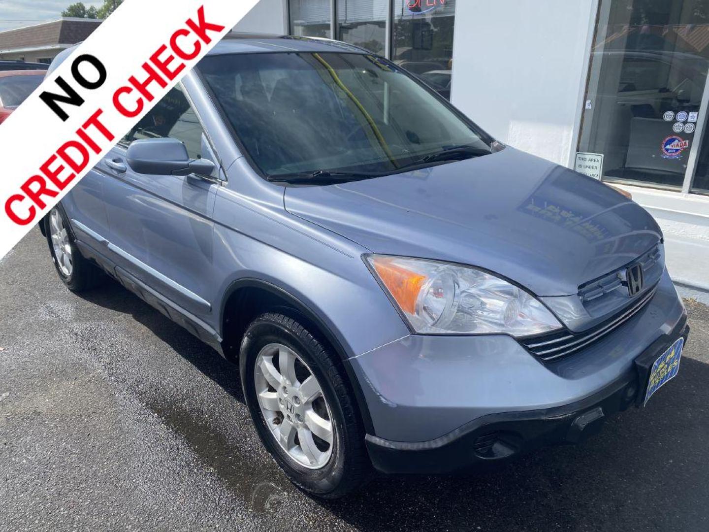 2007 BLUE HONDA CR-V EXL (JHLRE48797C) with an 2.4L engine, Automatic transmission, located at 930 E Little Creek Road, Norfolk, VA, 23518, (757) 588-0420, 36.915051, -76.244408 - Photo#0