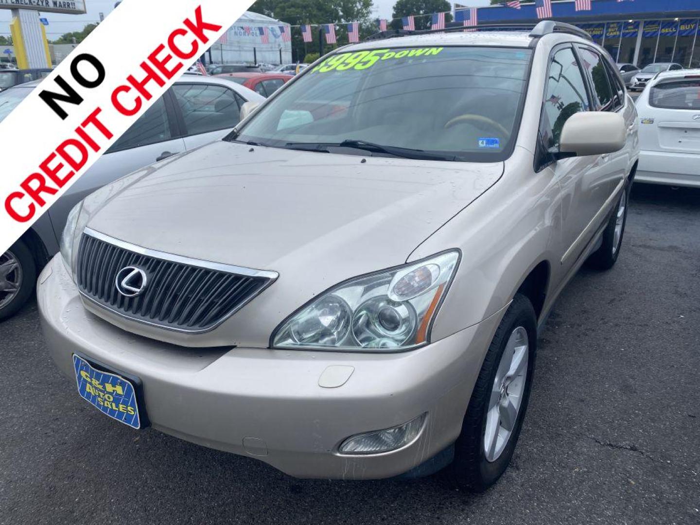 2007 TAN LEXUS RX 350 (2T2HK31U57C) with an 3.5L engine, Automatic transmission, located at 930 E Little Creek Road, Norfolk, VA, 23518, (757) 588-0420, 36.915051, -76.244408 - Photo#0