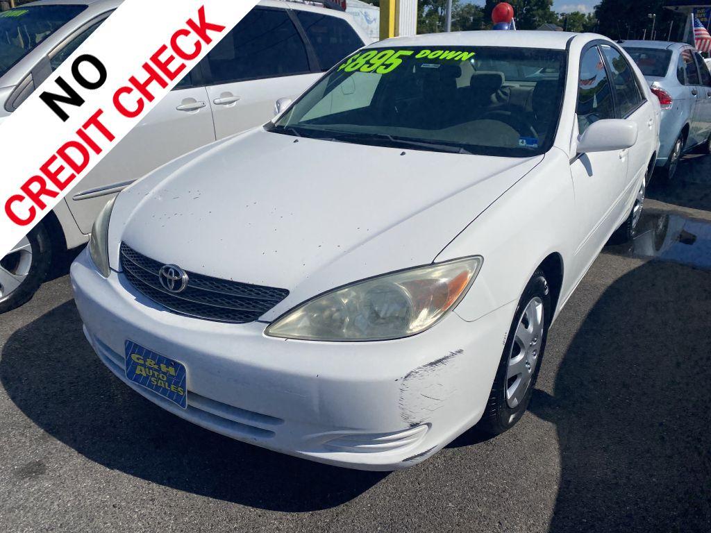 2004 WHITE TOYOTA CAMRY LE (4T1BE32K44U) with an 2.4L engine, Automatic transmission, located at 930 E Little Creek Road, Norfolk, VA, 23518, (757) 588-0420, 36.915051, -76.244408 - Photo#0