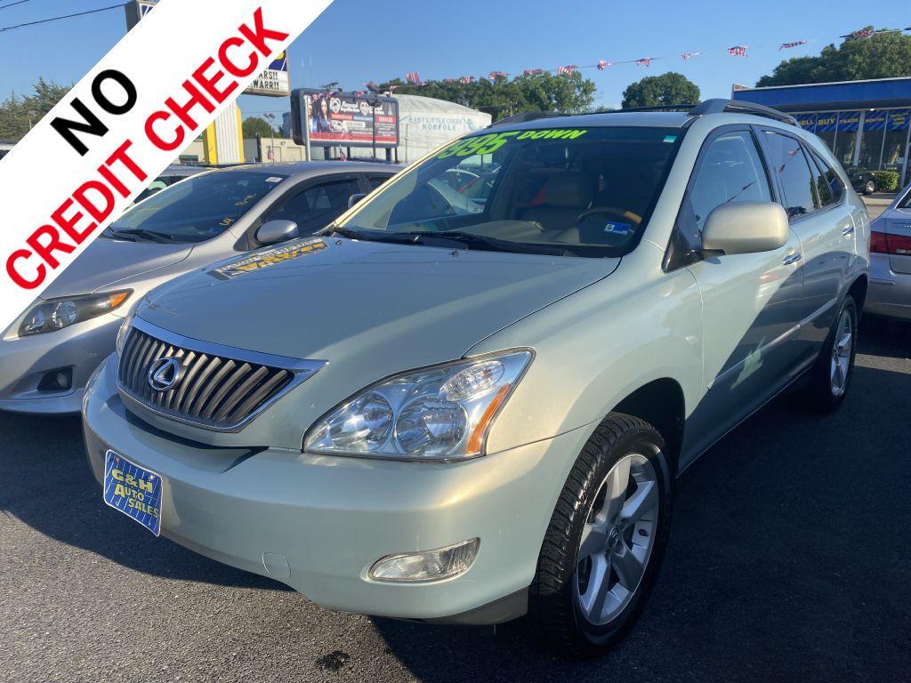2008 GREEN LEXUS RX 350 (2T2GK31U68C) with an 3.5L engine, Automatic transmission, located at 930 E Little Creek Road, Norfolk, VA, 23518, (757) 588-0420, 36.915051, -76.244408 - Photo#0