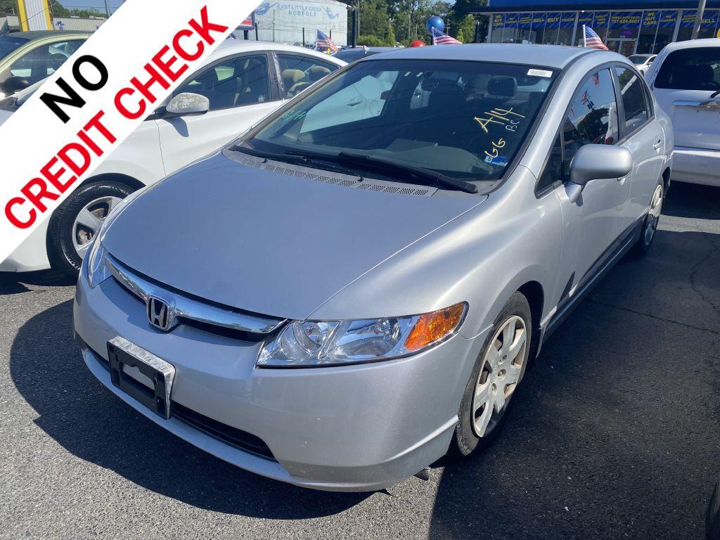 2006 SILVER HONDA CIVIC LX (1HGFA16506L) with an 1.8L engine, Automatic transmission, located at 930 E Little Creek Road, Norfolk, VA, 23518, (757) 588-0420, 36.915051, -76.244408 - Photo#0