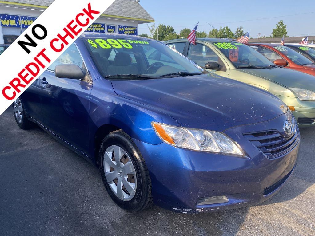2007 BLUE TOYOTA CAMRY CE (4T1BE46KX7U) with an 2.4L engine, Automatic transmission, located at 930 E Little Creek Road, Norfolk, VA, 23518, (757) 588-0420, 36.915051, -76.244408- Photo#0