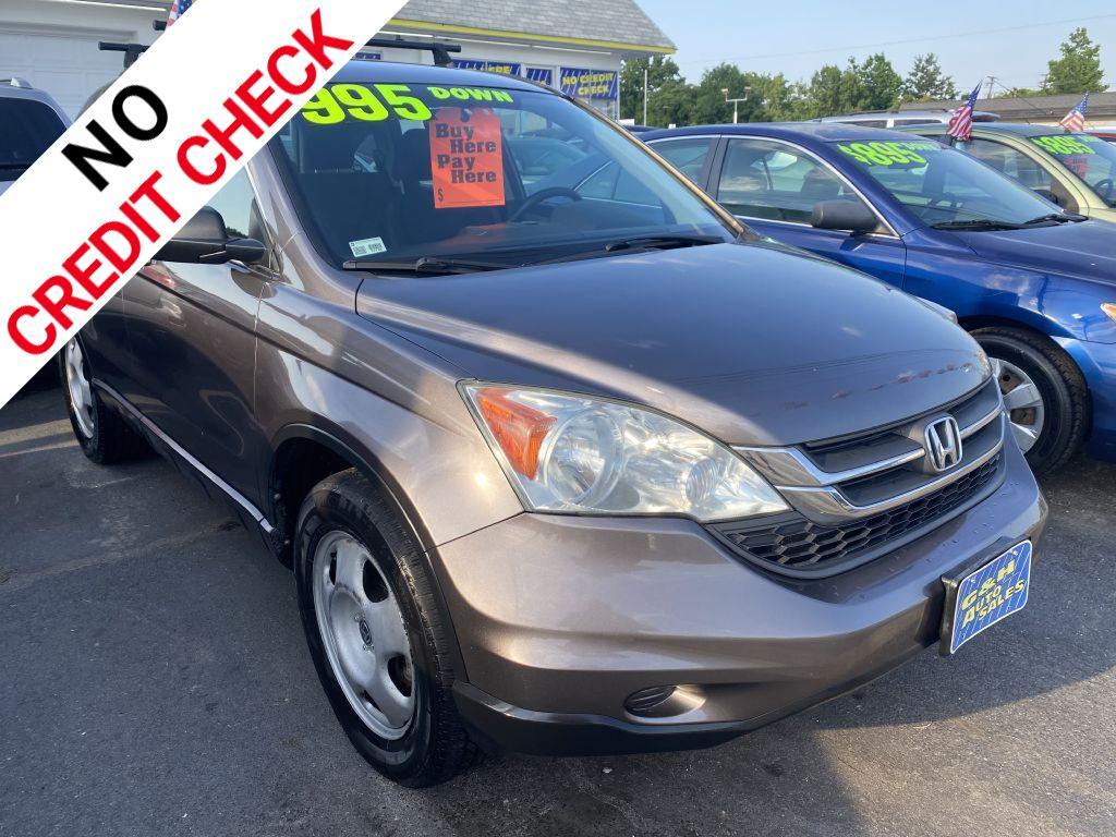 2011 GRAY HONDA CR-V LX (5J6RE4H34BL) with an 2.4L engine, Automatic transmission, located at 930 E Little Creek Road, Norfolk, VA, 23518, (757) 588-0420, 36.915051, -76.244408 - Photo#0