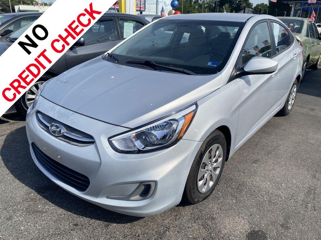 2016 SILVER HYUNDAI ACCENT SE (KMHCT4AE8GU) with an 1.6L engine, Automatic transmission, located at 930 E Little Creek Road, Norfolk, VA, 23518, (757) 588-0420, 36.915051, -76.244408 - Photo#0