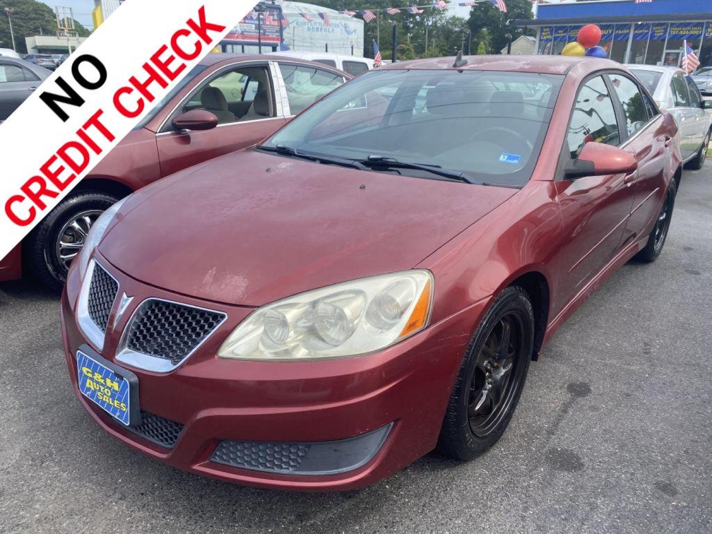 2010 BURG PONTIAC G6 (1G2ZA5EB9A4) with an 2.4L engine, Automatic transmission, located at 930 E Little Creek Road, Norfolk, VA, 23518, (757) 588-0420, 36.915051, -76.244408- Photo#0