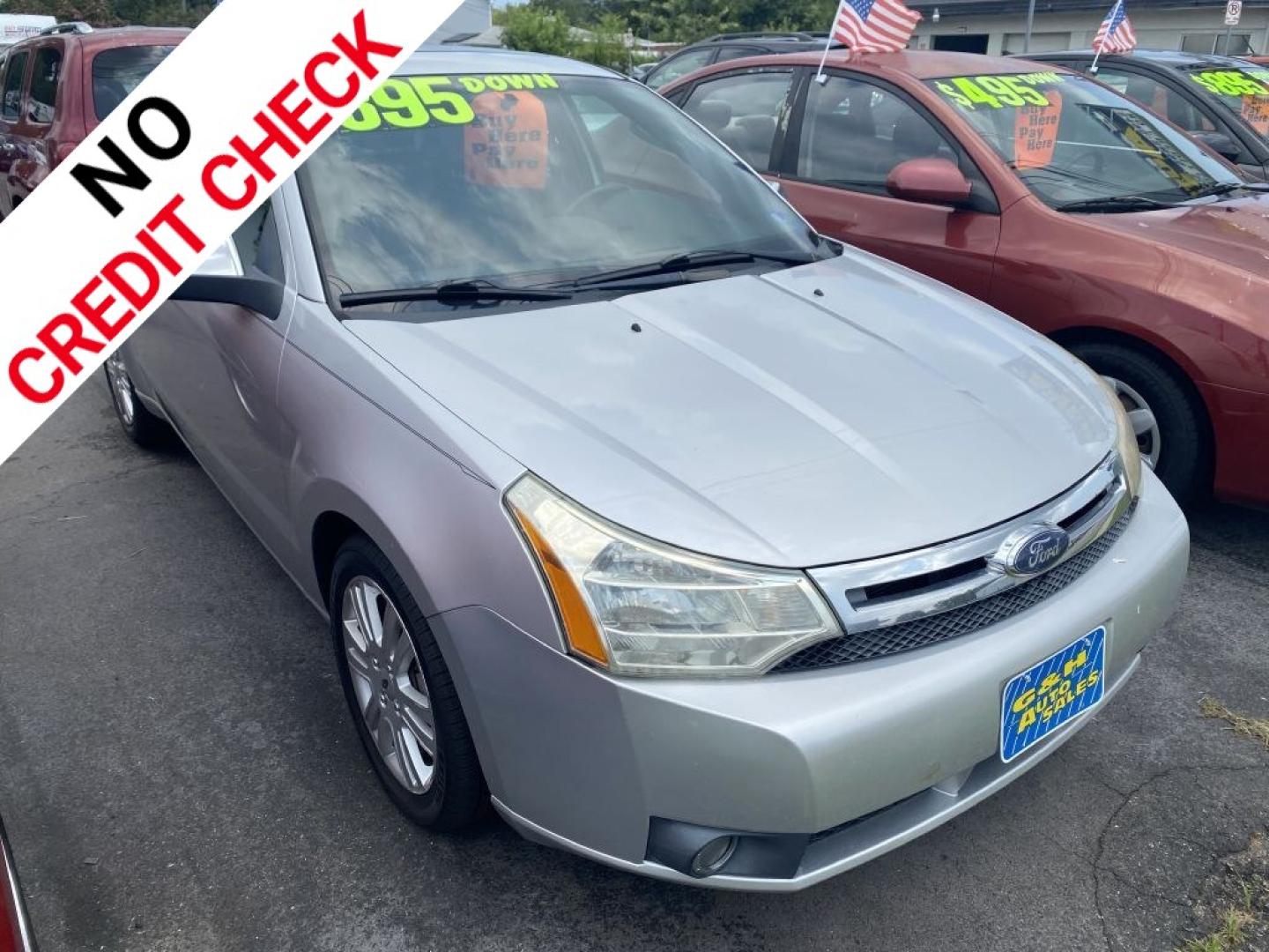 2010 SILVER FORD FOCUS SEL (1FAHP3HNXAW) with an 2.0L engine, Automatic transmission, located at 930 E Little Creek Road, Norfolk, VA, 23518, (757) 588-0420, 36.915051, -76.244408- Photo#0