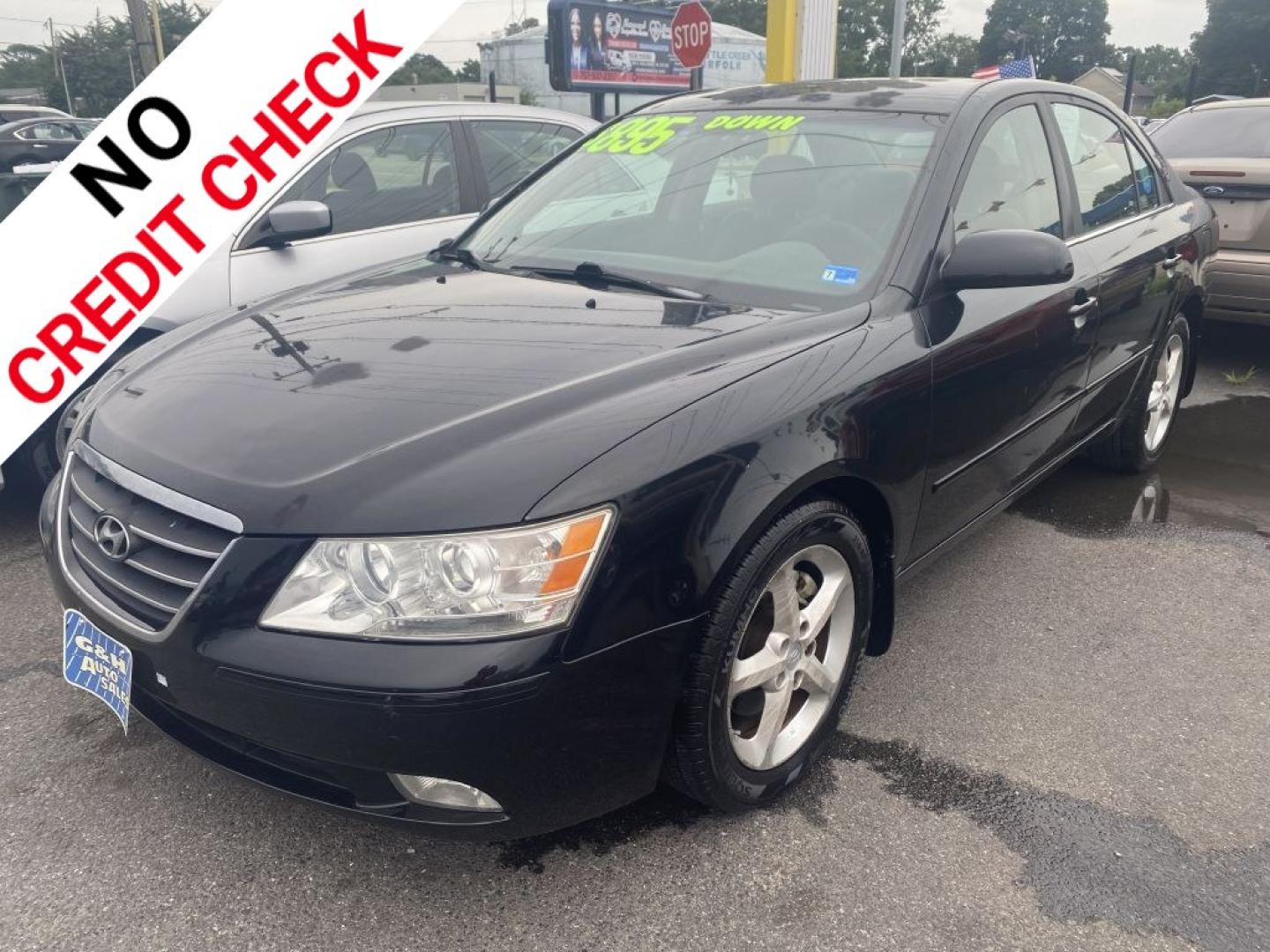 2010 BLACK HYUNDAI SONATA SE (5NPEU4AF4AH) with an 3.3L engine, Automatic transmission, located at 930 E Little Creek Road, Norfolk, VA, 23518, (757) 588-0420, 36.915051, -76.244408- Photo#0