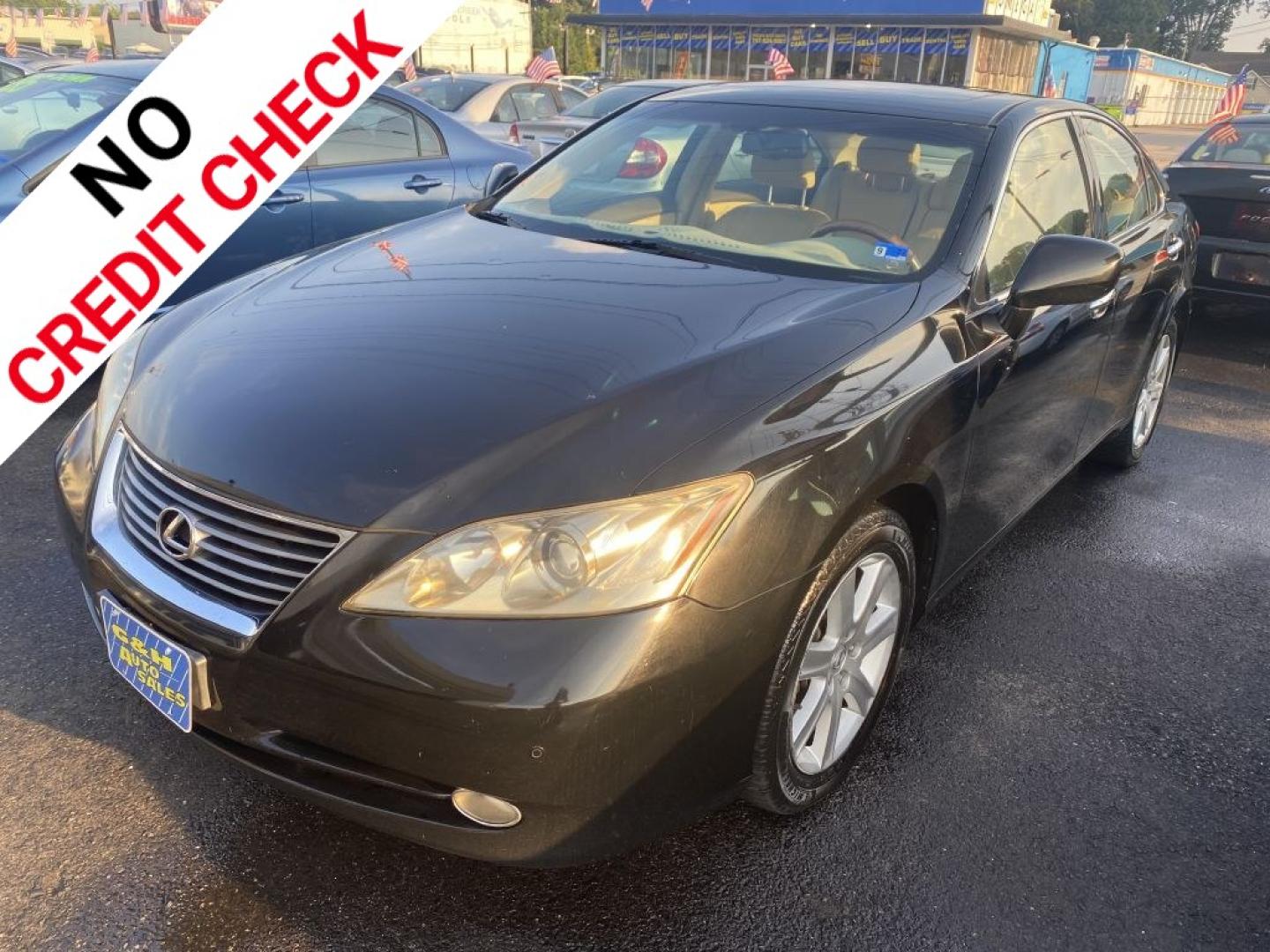 2007 BLACK LEXUS ES 350 (JTHBJ46G472) with an 3.5L engine, Automatic transmission, located at 930 E Little Creek Road, Norfolk, VA, 23518, (757) 588-0420, 36.915051, -76.244408- Photo#0