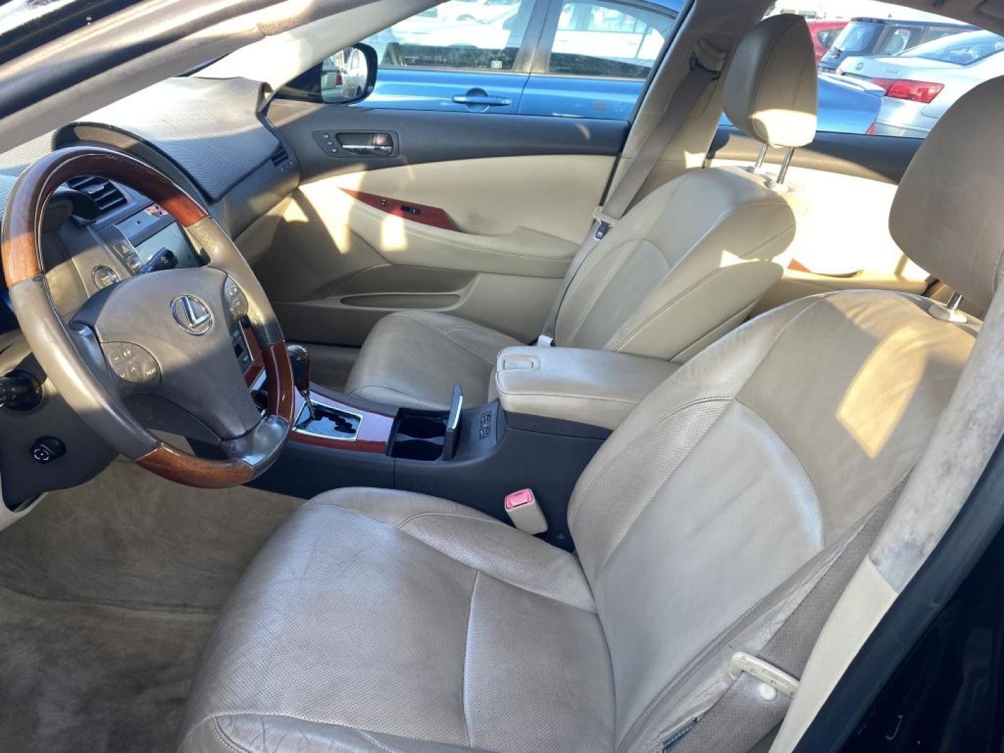 2007 BLACK LEXUS ES 350 (JTHBJ46G472) with an 3.5L engine, Automatic transmission, located at 930 E Little Creek Road, Norfolk, VA, 23518, (757) 588-0420, 36.915051, -76.244408- Photo#1