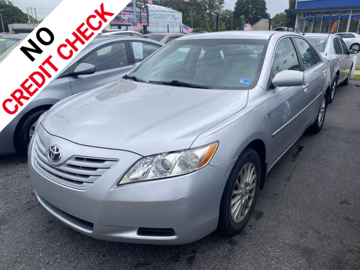 2009 SILVER TOYOTA CAMRY BASE (4T4BE46K59R) with an 2.4L engine, Automatic transmission, located at 930 E Little Creek Road, Norfolk, VA, 23518, (757) 588-0420, 36.915051, -76.244408- Photo#0