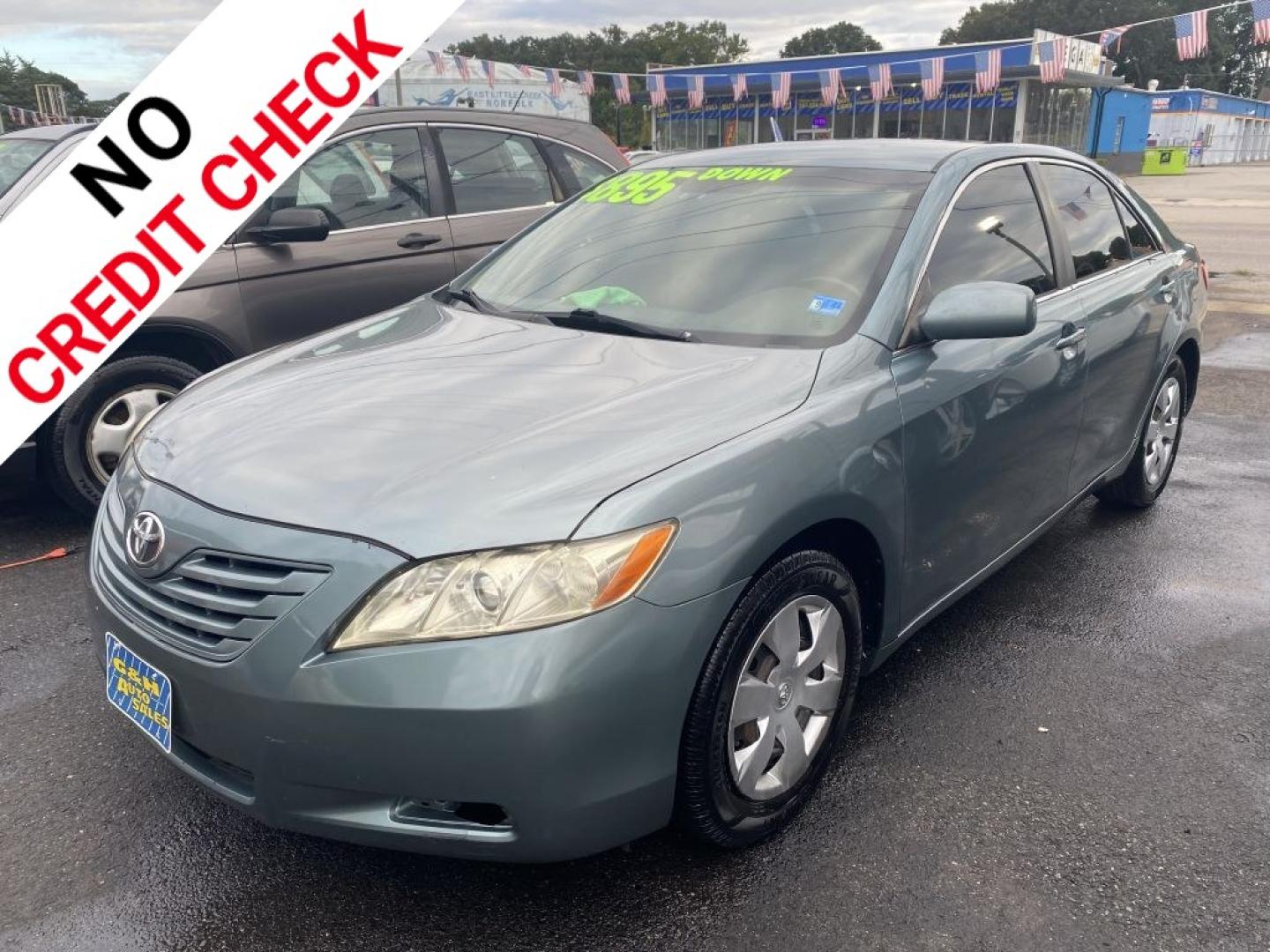 2009 GREEN TOYOTA CAMRY BASE (4T1BE46K59U) with an 2.4L engine, Automatic transmission, located at 930 E Little Creek Road, Norfolk, VA, 23518, (757) 588-0420, 36.915051, -76.244408- Photo#0