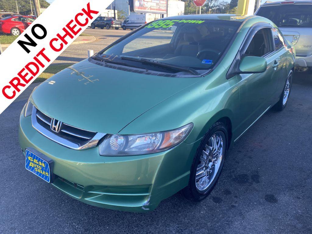 2010 GREEN HONDA CIVIC LX (2HGFG1B6XAH) with an 1.8L engine, Automatic transmission, located at 930 E Little Creek Road, Norfolk, VA, 23518, (757) 588-0420, 36.915051, -76.244408- Photo#0